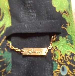 Brioni Black and Green Tie